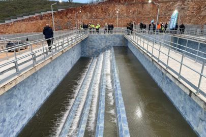 Çınarcık İçme Suyu Arıtma Tesisi hizmete girdi