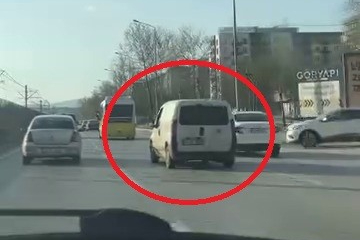 Bursa’da makas terörü: Ticari araç trafiği felç etti