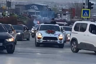 Bursa'da düğün konvoyuna rekor ceza