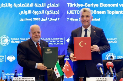 Ticaret Bakanı Bolat, Suriye Ekonomi ve Sanayi Bakanı el-Şa'ar ile görüştü