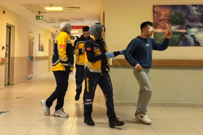 Bursa'da mobilya fabrikasında iş kazası