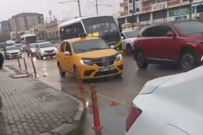 Bursa'da tehlikeli manevra: 3 bin lira ceza kesildi