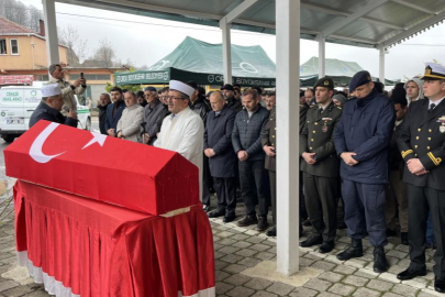 Deniz Astsubay Çavuş Aziz Bakıcı son yolculuğuna uğurlandı
