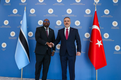 Bakan Fidan, Botsvana Uluslararası İlişkiler Bakanı Butale ile görüştü