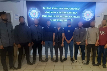 Bursa’da göçmen kaçakçılığı operasyonu
