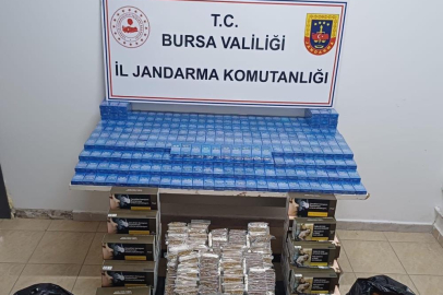 Bursa'da kaçak tütün operasyonu