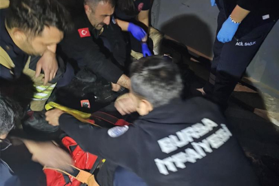 Bursa'da asansör boşluğuna düştü, ağır yaralandı