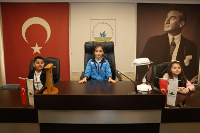 Osmangazi’de söz bu kez çocukların oldu