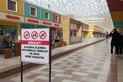 Araç trafiğine kapalı çarşıda çekilen 7 saniyelik video 30 bin TL'ye patladı