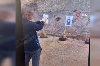 Okul saldırganının poligonda atış yaptığı görüntüler ortaya çıktı