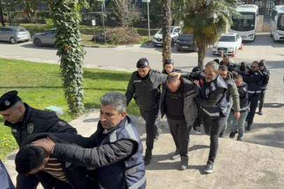 Bursa dahil 3 ilde suç örgütü operasyonu: 25 gözaltı