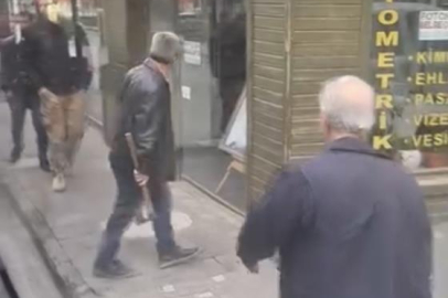 Bursa'da trafikte baltalı dehşet