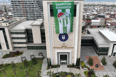 Bursa yeşil beyaza büründü