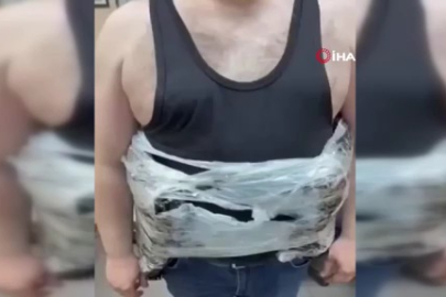 Türk yolcunun belinden 5 kilo 510 gram uyuşturucu çıktı