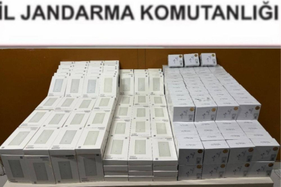 4,4 milyon TL’lik kaçak elektronik operasyonu