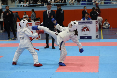 Karateciler göz doldurdu