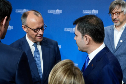 Bakan Kurum, Almanya Başbakanı Merz ile bir araya geldi