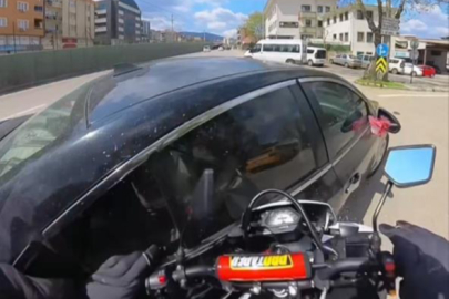 Bursa'da feci kaza: Motosiklet sürücüsü ölümden döndü