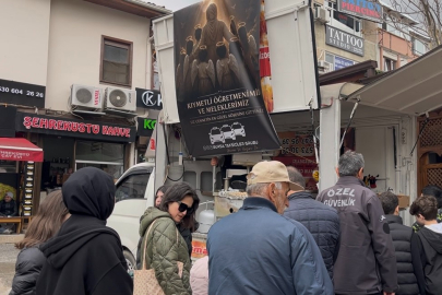 Bursa’da duygulandıran lokma hayrı