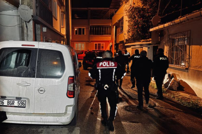 Bursa'da filmleri aratmayan hırsız-polis kovalamacası