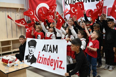 Karacabey'in köy okulunda unutulmaz 23 Nisan coşkusu