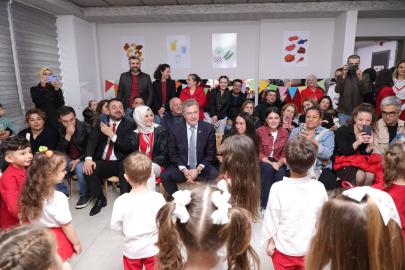 Osmangazi Belediyesi’nin kreşlerinde 23 Nisan sevinci