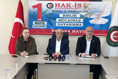 1 Mayıs için geri sayım: Bursa’da emekçiler meydana iniyor