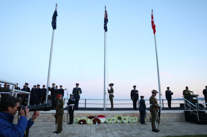 Anzaklar, ‘Şafak Ayini' ile atalarını andı