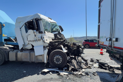 Kuzey Marmara Otoyolu’nda zincirleme kaza: 1 yaralı