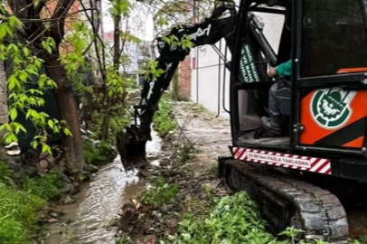 Cerrah’ta sulama kanalları temizlendi