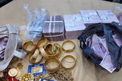 Tefecilere şafak operasyonu: Evden servet çıktı