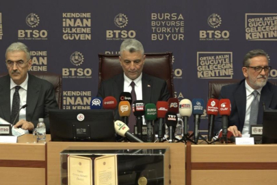 Bakan Bolat, Bursa'da iş adamlarıyla bir araya geldi