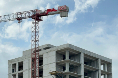 Hastane inşaatında feci ölüm