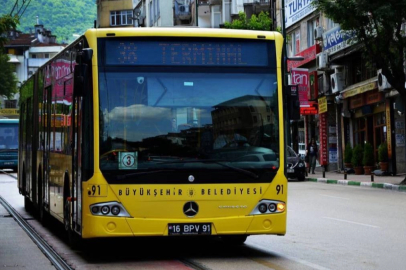 Bursa'da 1 Mayıs'ta ulaşım ücretsiz