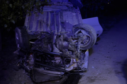 Alkollü sürücü otomobiliyle takla attı