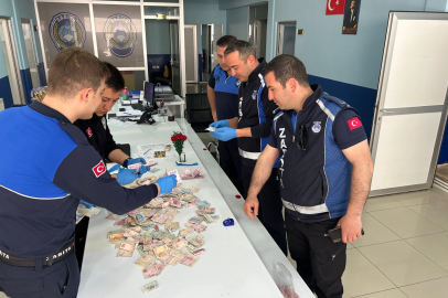 Dilencinin üzerinden çıkan para şaşırttı