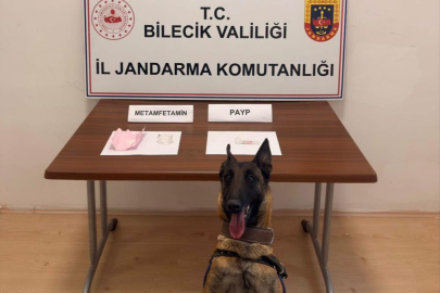 Durdurulan araçta uyuşturucu çıktı