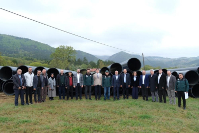 Orhaneli’de 13 bin 500 dekarlık alana modern sulama yatırımı