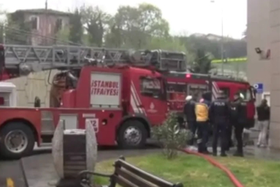 Hastanede yangın paniği
