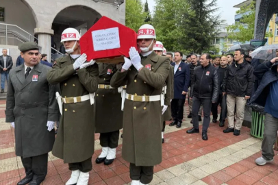 Kıbrıs gazisi son yolculuğuna uğurlandı