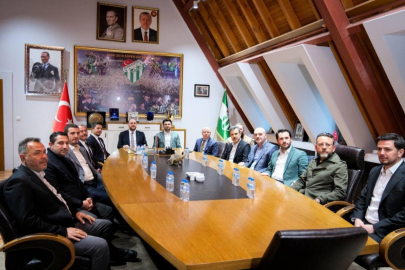 AK Parti’den Bursaspor'a ziyaret