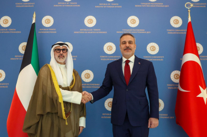 Bakan Fidan, Kuveytli mevkidaşı Al-Sabah ile bir araya geldi