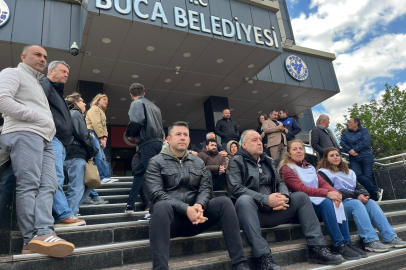 Belediye memurlarının 'TİS' eylemi sürüyor