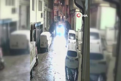 Bursa’da dehşet anları kamerada