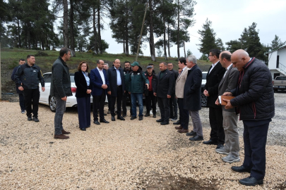Orhaneli’de 13 bin 500 dekarlık alana modern sulama yatırımı