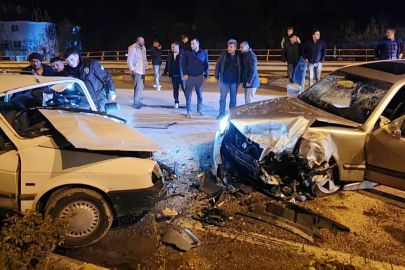 Ters istikametteki alkollü sürücü kazaya yol açtı