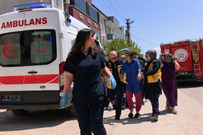 Bursa'da saç kurutma makinesi evi yaktı