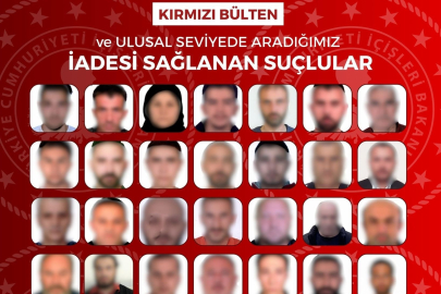 48 firari suçlu Türkiye’ye iade edildi