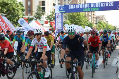 Bursa'da pedallar 'Daha Fazla Kadın Yarışmacı' için döndü