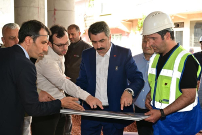 Yavuzselim Kapalı Pazar Alanı'nda yol yarılandı
